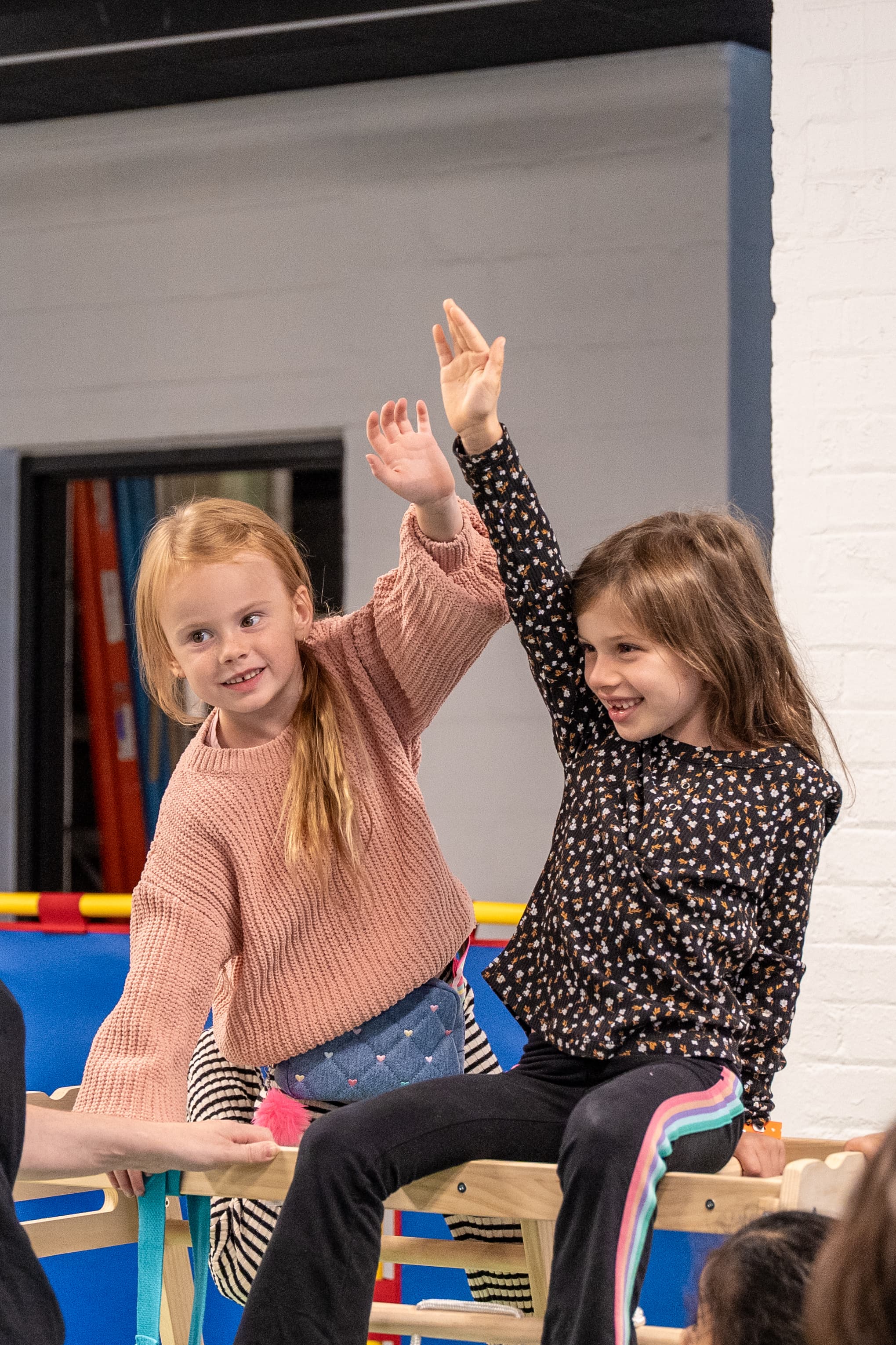 Girls having fun and building friendships